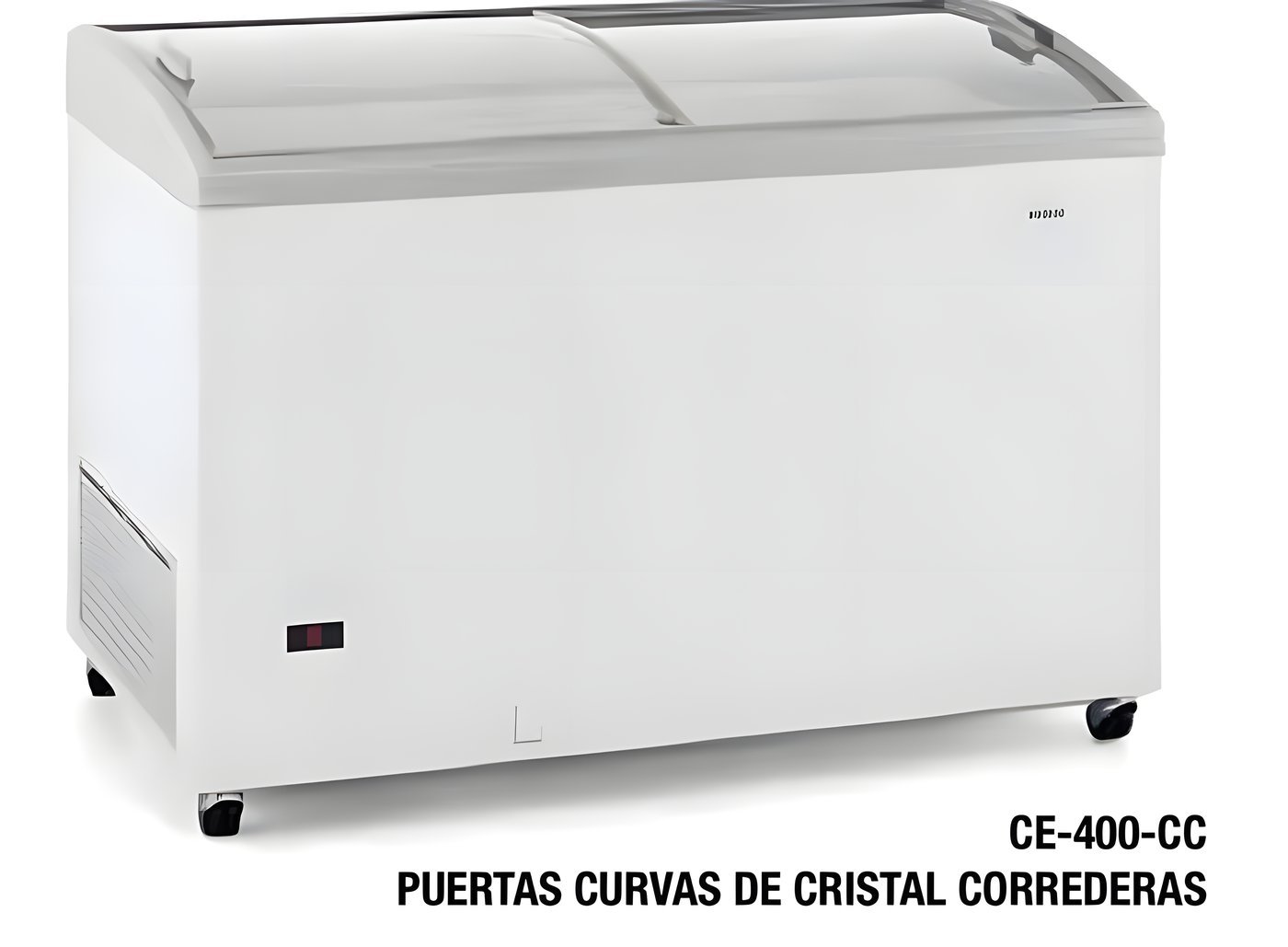 Arcón Congelador con Tapa de Cristal Curva CE-300-CC