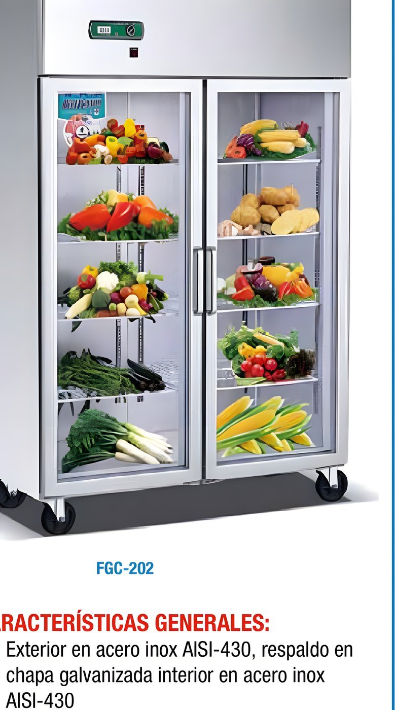 Armario Expositor FGC-202-INOX