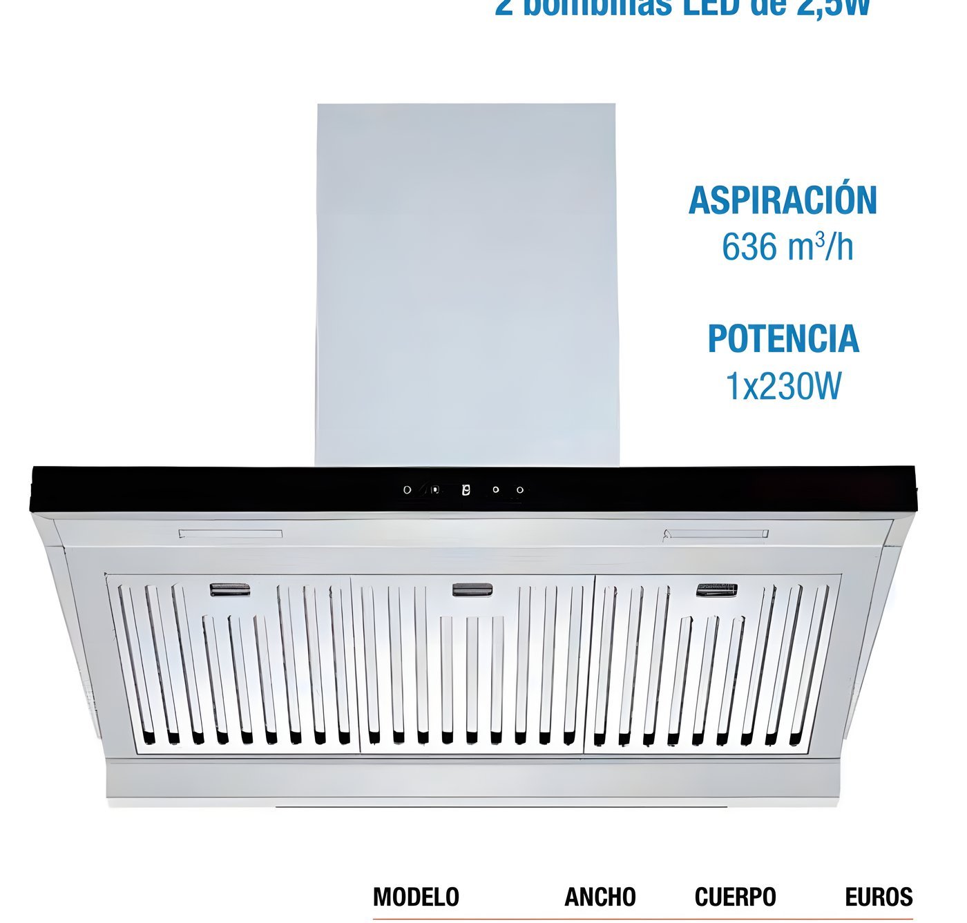 Campana Extractora Decorativa DS-63190 IN