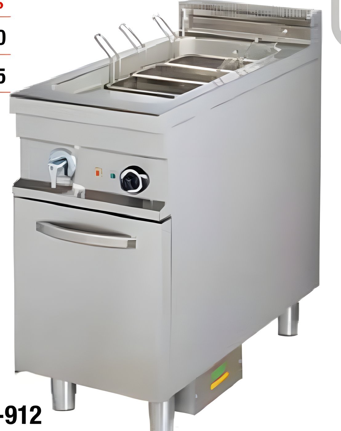 Cuece Pastas Eléctrico EMH-912 Serie 900 Sobre Mueble