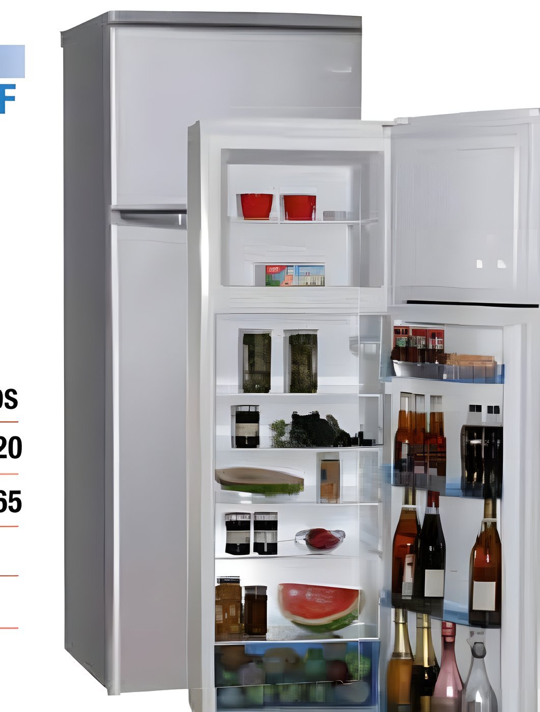 Frigorífico Dos Puertas FV-290 A+ Blanco