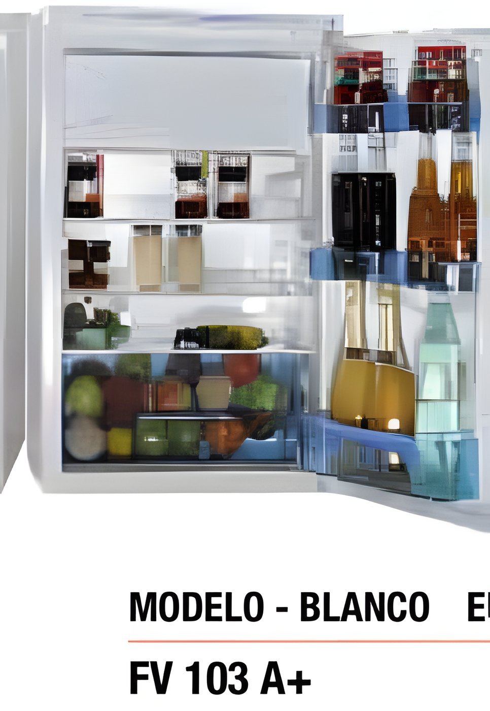 Frigorífico Side by Side FV 103 A+ (Refrigerador) Blanco