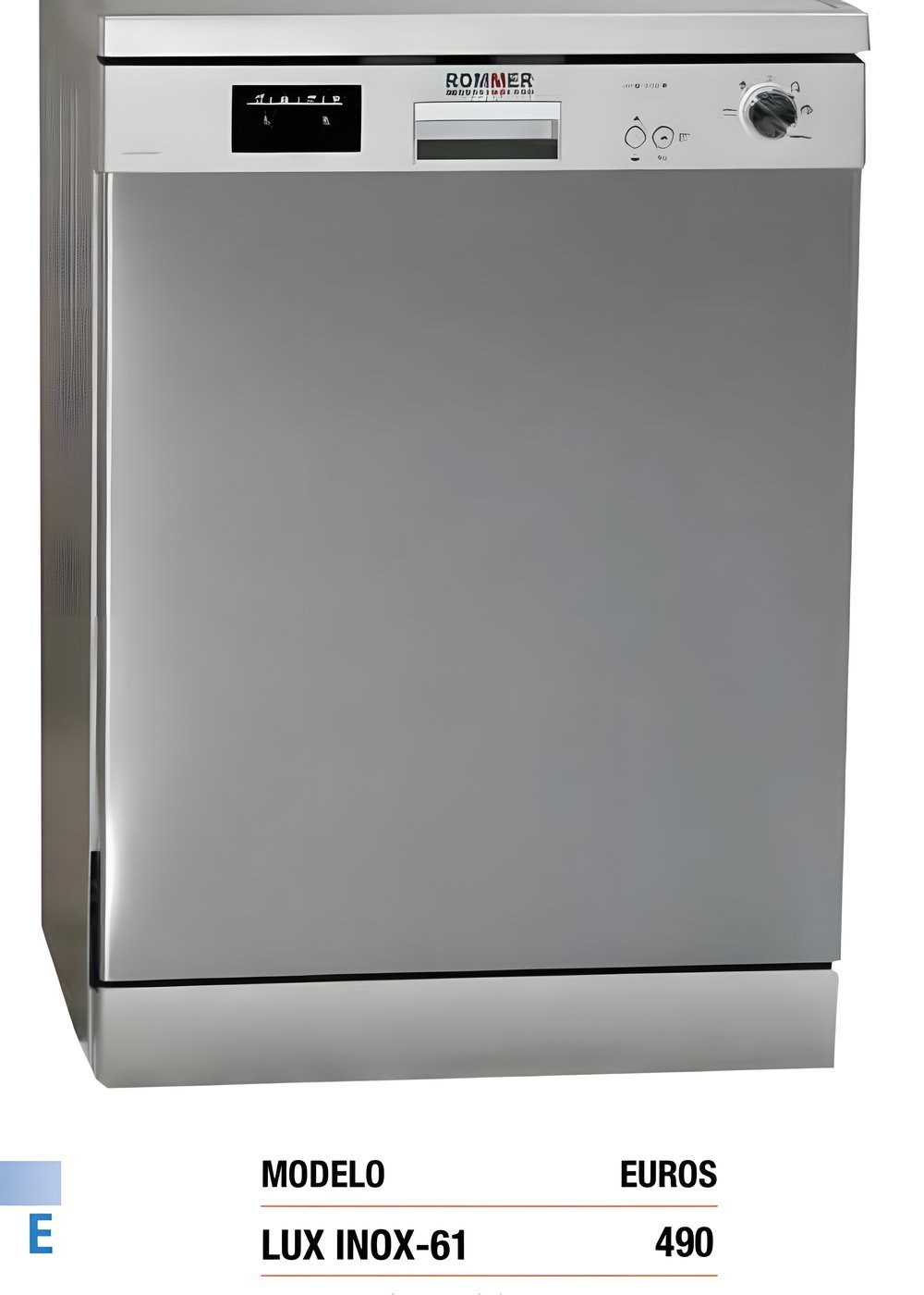 Lavavajillas LUX INOX-61